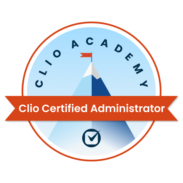 Home clio certified administrator
